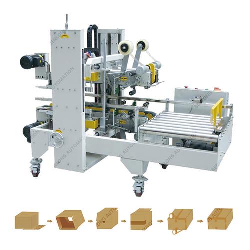 產品概述機器型號: 自動角邊封箱機封箱速度:6